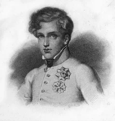 Retrato de Napoleão II, filho de Napoleão I, Duque de Reichstadt (1811-1832)