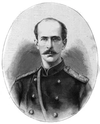 Retrato de Nicholas Maximilianovich de Leuchtenberg, Duque de Leuchtenberg e Príncipe Romanovsky (1843-1891) - O ilustre diário de 1891