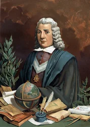 Retrato de Pedro Rodrìguez Campomanes. 1723-1802. de "La Ciencia y sus Hombres", de Louis Figuier. Barcelona 1881