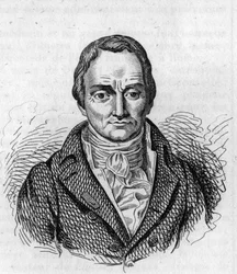 Retrato de Philippe PINEL (1745 - 1826) Médico francês.