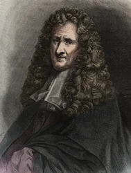 Retrato de Pierre Corneille (1606-1684), dramaturgo inglês