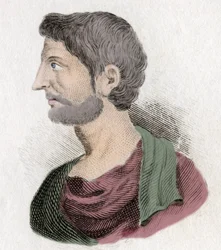 Retrato de Pompeu Magno (Gneo Pompeo Magno ou Gnaeus Pompeius Magnus)