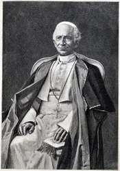 Retrato do Papa Leão XIII (1810-1903)