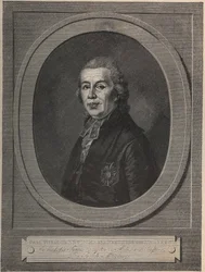 Retrato do príncipe Karl Theodor von Dalberg (1744-1817), arcebispo e estadista, escritor e filósofo
