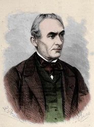 Retrato do escritor francês Prosper Merimee (1803-1870). /leemage
