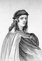 Retrato de Rafael (Raffaello Sanzio 1483 - 1520), pintor italiano.
