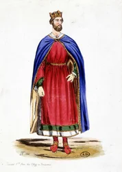 Retrato de Richard I de Inglaterra, sd. Século XII