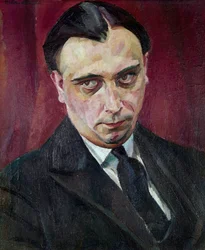 Retrato do cientista e matemático romeno Petru Sergescu (pintura)