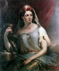 Retrato de Rosa Vercellana Guerrieri (óleo sobre tela)