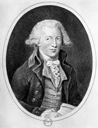 Retrato de Samuel Hearne (1745-1792), explorador inglês.