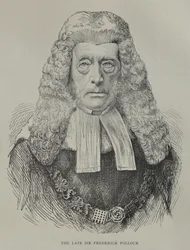Retrato de Sir Federick Pollock