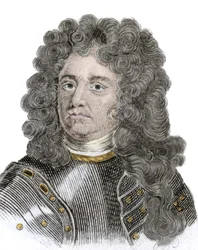 Retrato de Sir George Rooke (1650-1709), oficial naval inglês.