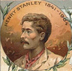 Retrato de Sir Henry Morton Stanley (1841-1904), explorador inglês.