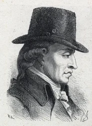 Retrato de Stanislas Marie Maillard (1763-1794), oficial de justiça e figura emblemática da Revolução Francesa.