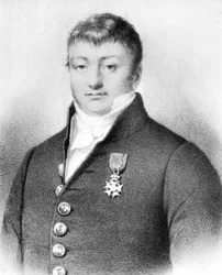 Retrato de Surcouf (1773 - 1827) - gravura