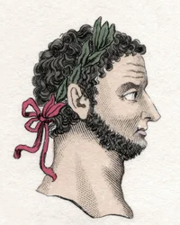 Retrato de O Imperador Romano Caracalla (188-217)