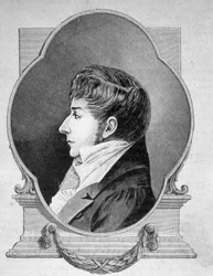 Retrato de Tom Souville, corsário calaisiano (1777 - 1839) - em “” Les Contemporains ””, final do século XIX.