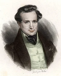 Retrato de Victor Hugo, jovem