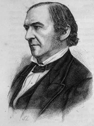 Retrato de William Ewart Gladstone. Político britânico (1809 a 1898).