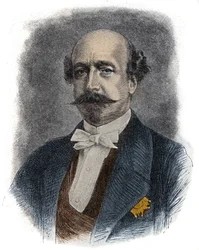 Retrato do financista e político francês Charles de Morny, dito conde de Morny (ou duque) (1811-1865), meio-irmão de Napoleão III