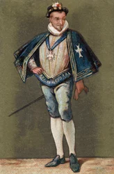 Retrato do Rei de França Henrique III (1551 - 1589).