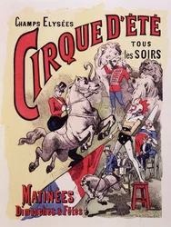 Cartaz para o Cirque d