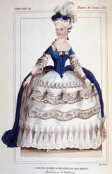 Princesa Marie Louise Adelaide de Orleans (1698-1743).