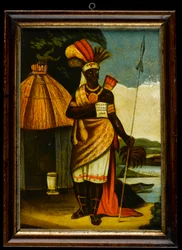 Gravura intitulada "Abolição do comércio de escravos", 1806
