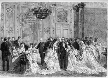 Recepção do Presidente da República Adolphe Thiers no Palais de l
