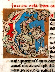 Representação do Papa São Calixte II (Gui de Borgonha, em italiano Guido dei Conti di Borgogna, Calisto II