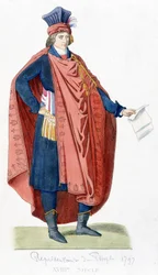 Representante do povo durante a Revolução Francesa de 1792.