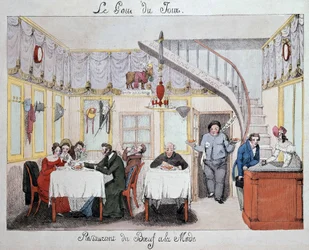 Restaurante "Beef in Fashion" v. 1820