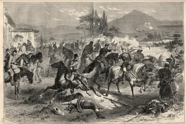 Revolução de Setembro de 1868 em Espanha (Gloriosa): Batalha de Alcolea perto de Córdoba (Córdoba) (20 de setembro de 1868)