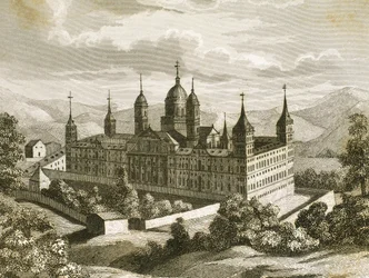 Real Mosteiro de San Lorenzo de El Escorial, província de Madrid, Espanha