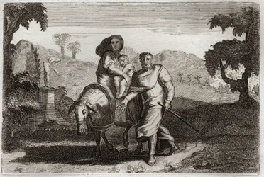 Bíblia de Royaumont, Novo Testamento: Voo para o Egipto.