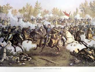 Guerra de Secessão (1861 - 1865) ou Guerra Civil Americana: 19 de outubro