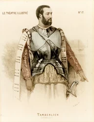 Tamberlick como Otello de Rossini Enrico Tamberlik (impressão)