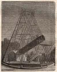 Telescópio de William Herschel (Friedrich Wilhelm Herschel)