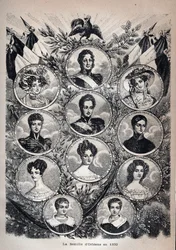 A família Orleans em 1830 - Louis Philippe -