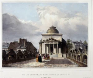 A capela da expiação de Luís XVI em Paris