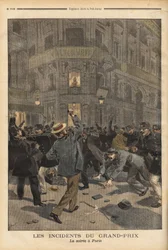 A luta geral continuou nas ruas de Paris à noite, reunindo os anarquistas que pensavam estar protegidos pelas palavras do Ministro do Interior Charles Dupuy (1851-1923) contra as forças da lei e da ordem. Estes problemas vão levar directamente e o