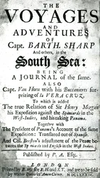 As viagens e aventuras do Capitão Bartholomew Sharp, e outras, no Mar do Sul, c.1684