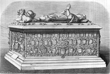 Túmulo de Carlos, o Duque Temerário de Borgonha (1433-1477).