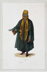 Turco - em "Les peuples de la terre" do Abbé Paul Jonhanneaud, Librairie des Bons livres