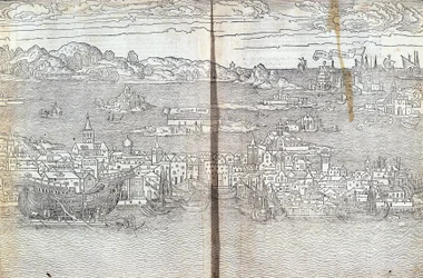 Veneza - em "Les Saintes Peregrinations" de Bernard de Breydenbach