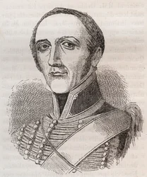 retrato de Armand François Bon Claude, conde de Bricqueville