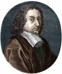 Retrato de Blaise Pascal (1623-1662), matemático, físico e escritor francês.