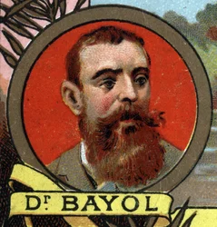 retrato do Dr. Bayol explorador do Alto Níger.