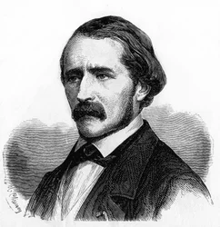 retrato de Emile Saisset, filósofo francês. 1814-1863.