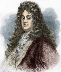 retrato de Jean Racine (1639-1699), poeta trágico francês.